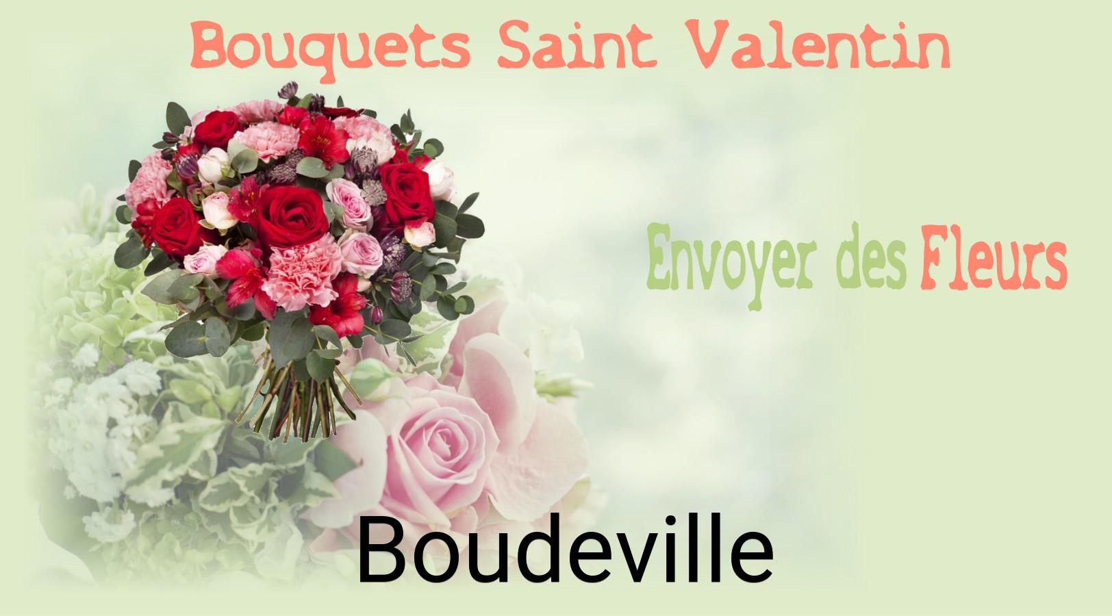 Roses de Saint-Valentin livrées à Boudeville